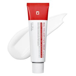 TOSOWOONG Real Collagen Face Cream, Face & Neck Collagen Face Moisturizer, Tightening, Firming, Lifting & Glow Boosting Cream with Collagen & Hyaluronic Acid, Korean Skincare, 50ml / 1.69 fl. oz.