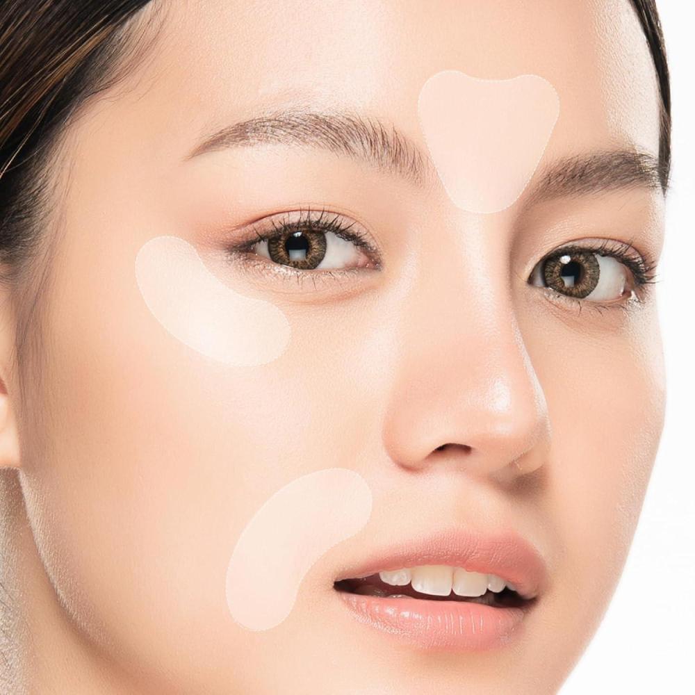 image:imageTOSOWOONG AntiWrinkle Patch with Hydrolyzed Collagen Forehead amp Eye amp Smile Line Wrinkle Patches AntiWrinkle Tape KBeauty Overnight Under Eye Patches Korean Skincare 5ea 10patches X 5